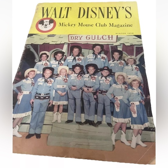 Walt Disneys Mickey Mouse Club Magazine Winter 1956 - Picture 1 of 10